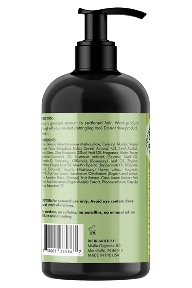 Mielle Rosemary Mint Güçlendirici Durulanmayan Saç Kremi 355ML - Resim 2