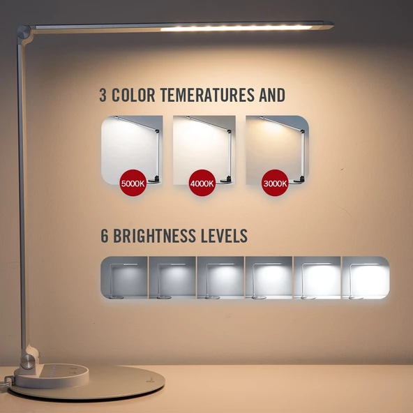 Taotronics TT-DL22 Ultra İnce Dekoratif LED Masa Lambası - 3