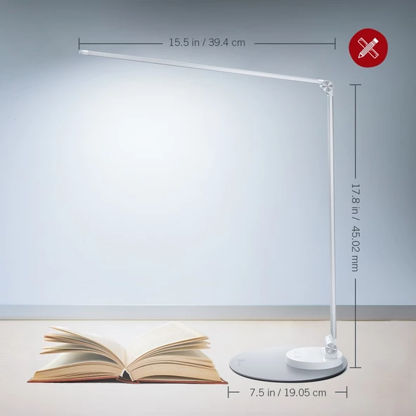 Taotronics TT-DL22 Ultra İnce Dekoratif LED Masa Lambası - 6