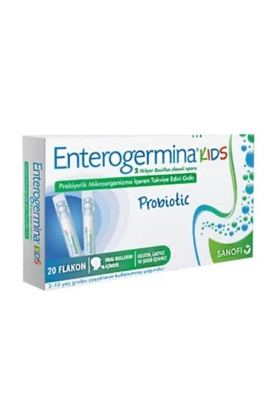 Enterogermina Kids 20 Flakon Probiyotik