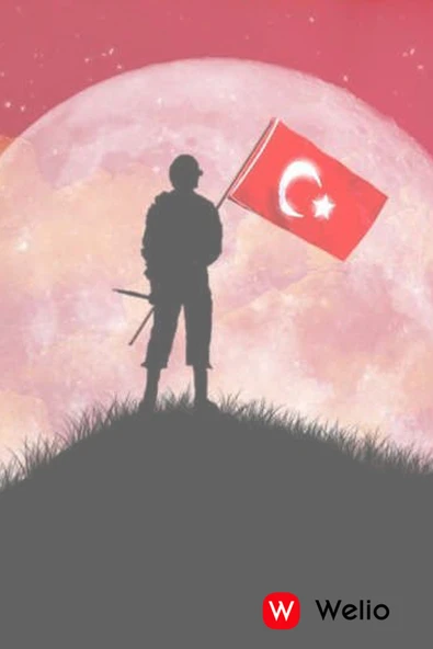 Welio WKey T100 Kamerasız Asker/Yaşlı Tuşlu Cep Telefonu Siyah/Kırmızı - 7