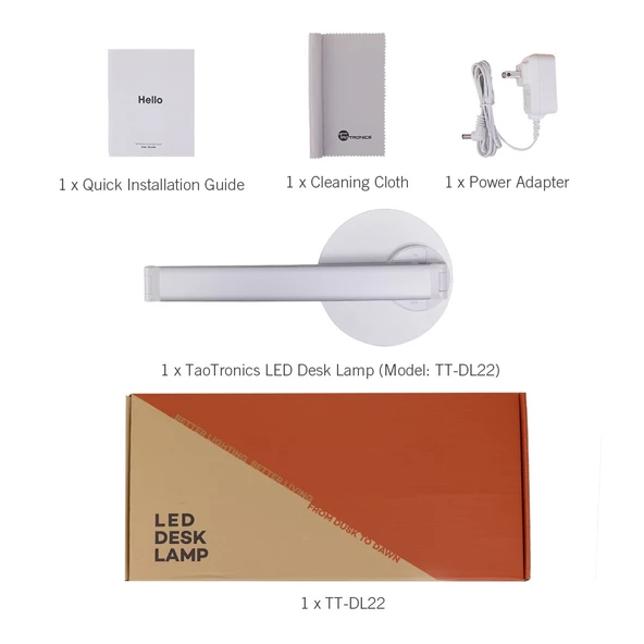 Taotronics TT-DL22 Ultra İnce Dekoratif LED Masa Lambası - 7
