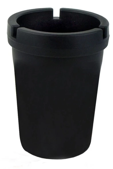 2 Adet Kokusuz Yanmaz Yuvarlak Şekilli Sert Plastik Küllük ürün görseli 1