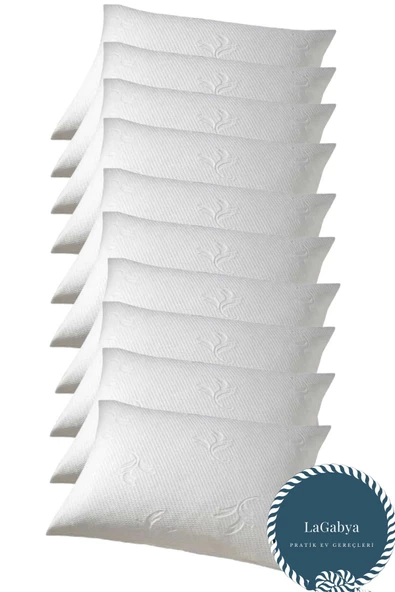 10 Adet Sıvı Geçirmez Pamuklu Yastık Kılıfı Alezi Terletmez Yastık Alezi 50x70
