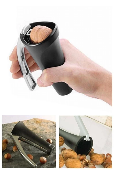 Lüks Siyah Metal Ceviz Ve Fındık Kıracağı Fındık Kırma Aleti - 2