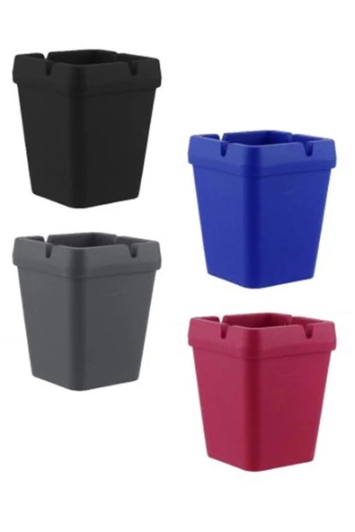 Kokusuz Kare Şekilli Küllük - Resim 2