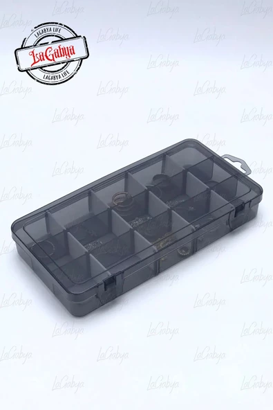 2 Adet 15 Bölmeli Ayarlanabilir Takı Organizer Ilaç Boncuk Küpe Kolye Yüzük Toka Kutusu - 3