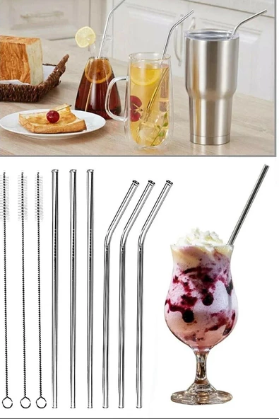 2li Paslanmaz Çelik Pipet Temizleme Fırçası ürün görseli 1