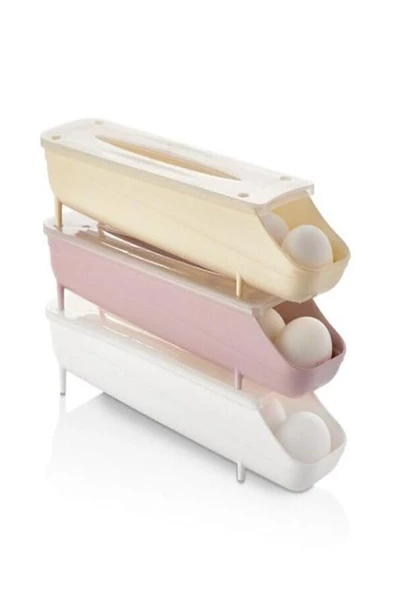 Dolap Içi Organizer Düzenleyici Yumurtalık , Yumurta Saklama Kabı & Yumurta Düzenleme Kabı