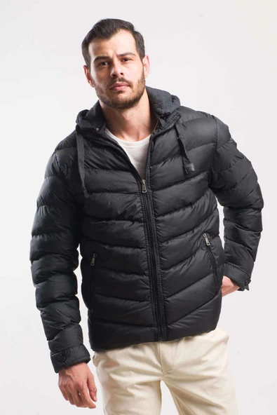 Slazenger Head Erkek Mont Siyah - 7