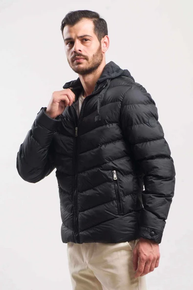 Slazenger Head Erkek Mont Siyah - 13