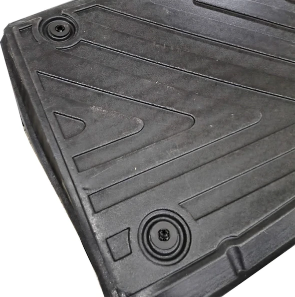 Golf 8 Manuel Vites Araca Özel 4D Havuzlu Thermoform Paspas Tam Uyumlu - 4