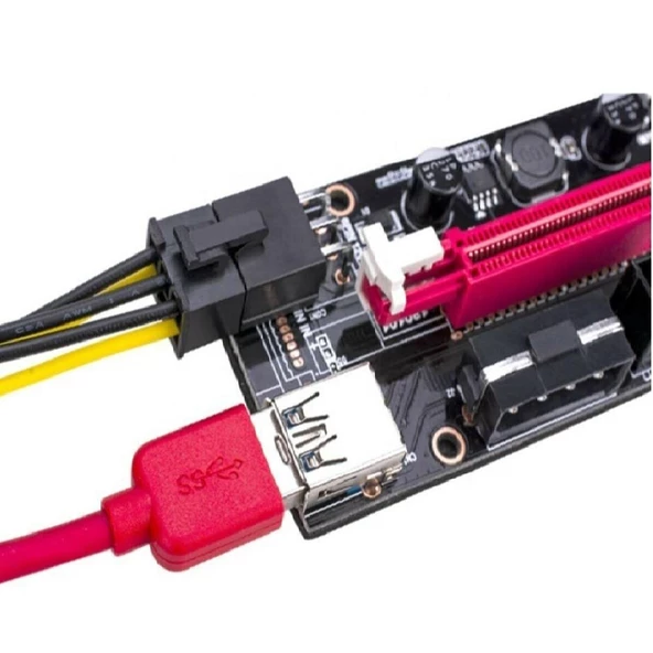 Riser Kart Ver 009s Pcı E 16x Yükseltici Kart RİSER VER009S Son Sürüm - 4