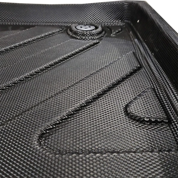 Golf 8 Manuel Vites Araca Özel 4D Havuzlu Thermoform Paspas Tam Uyumlu - 3