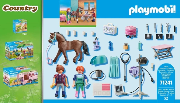 Playmobil 71241 Country Atlar için Veteriner - 5