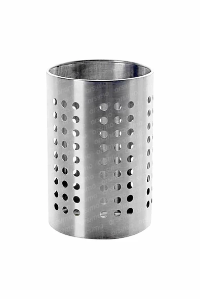 Metal Silindir Kaşıklık Tezgah Üstü Servis Standı Dik Kaşıklık Düzenleyici - 2