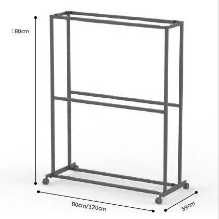 Hareketli Raf Ayağı 21.572 - 80 cm - 2