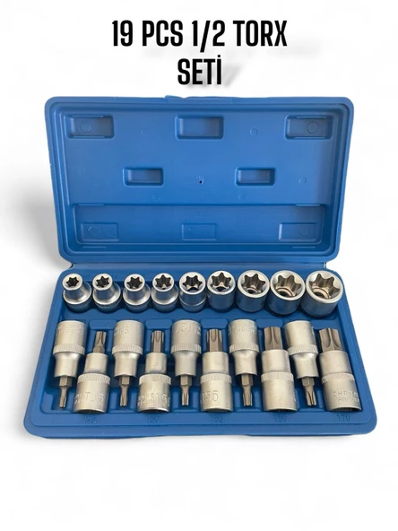 19 Parça Torx Lokma Seti