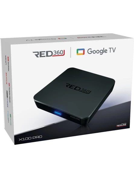 Redline Decoder Box PTTAVM: Redline RED360 X100 Pro 16GB Google Tv Box
