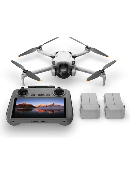 DJI Mini 4 Pro Fly More Combo Plus RC 2 Kumandalı Drone (Resmi Distribütör Garantili) - 1
