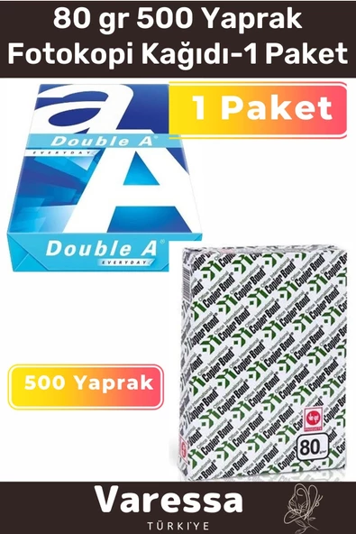 Özel Kırtasiye Serisi A4 80 gr Çok Kaliteli 500 Yaprak Fotokopi Kağıdı 1 Top