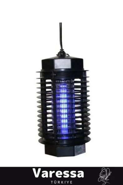 Seri 220V Elektrikli Prizli Az Yer Kaplar Cız Lamba Mor Işık Kara Sivri Sinek Öldürücü - 3