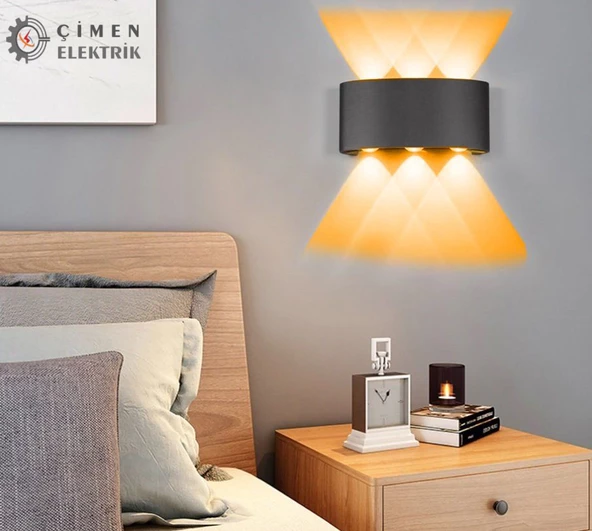 NOAS YL83 1016 Dış Mekan 6W Led Aplik 2700K Amber - 2