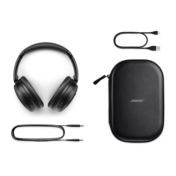 Bose QuietComfort Black Kablosuz Kulak Üstü Kulaklık - Resim 7