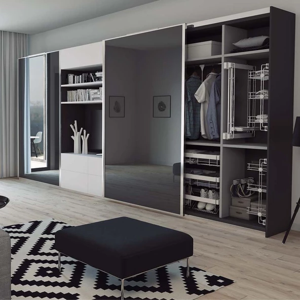 CINETTO PS40 MEKANİZMA SETİ-SOL - Resim 4