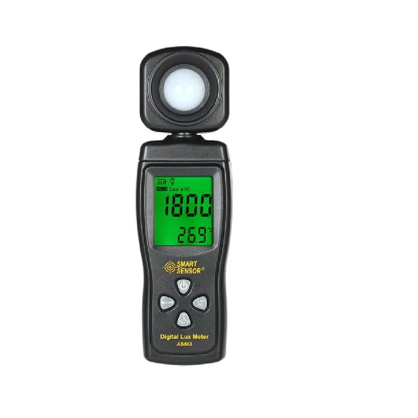 AS803 LCD Lüksmetre Dijital Işık Ölçer Lux Metre Uv Metre Radiometer Photometre