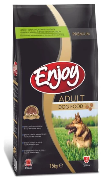 Enjoy Biftekli Yetişkin Köpek Maması 15 kg