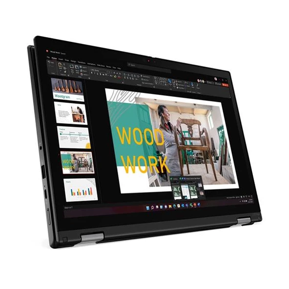 LENOVO L13 YOGA G4 21FKS0CXTX I5-1345U 16GB 512GB SSD 13.3" TOUCH FREEDOS NOTEBOOK - 5YIL GARANTİ