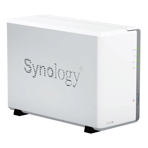 SYNOLOGY DS223J 2 BAY 1xGLAN NAS DEPOLAMA ÜNİTESİ