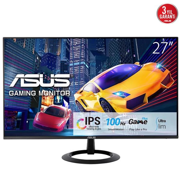 ASUS VZ27EHF 27" 1MS 100Hz FHD HDMI VESA IPS LED MONITOR