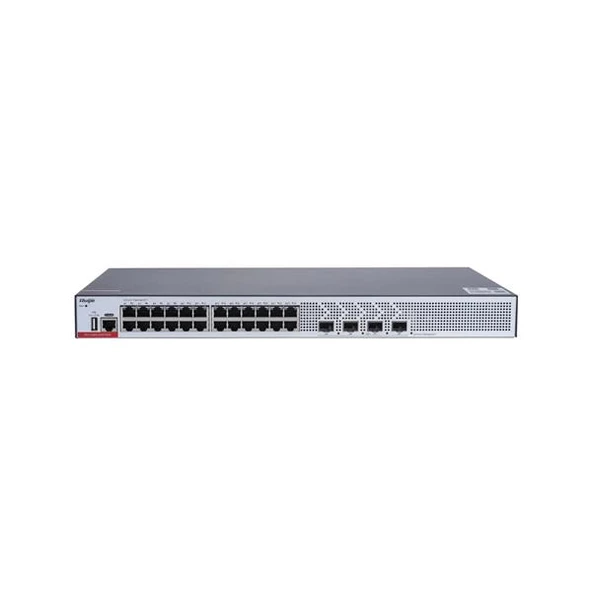 RUIJIE RG-CS83-24GT4XS 24 PORT 10/100/1000 4-PORT 1G/10G LAYER 3 YÖNETİLEBİLİR +CLOUD MANAGED RACK MOUNT SWITCH