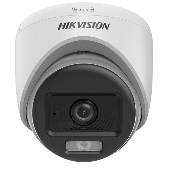 HIKVISION DS-2CE70DF0T-LPFS 2MP 2.8MM COLORVU DAHİLİ SES 20MT SMART HYBRID HD-TVI DOME KAMERA - 2