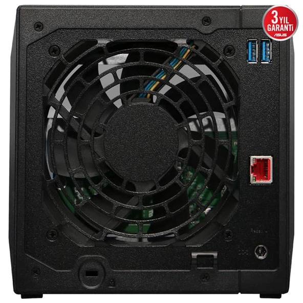 ASUSTOR AS3304T V2 2GB 4 BAY 2.5GB LAN DEPOLAMA ÜNİTESİ - 2