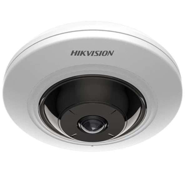 HIKVISION DS-2CD2955G0-ISU 5MP FISHEYE 1.05MM M12 LENS 8MT H.265+ IP DOME KAMERA - Resim 2