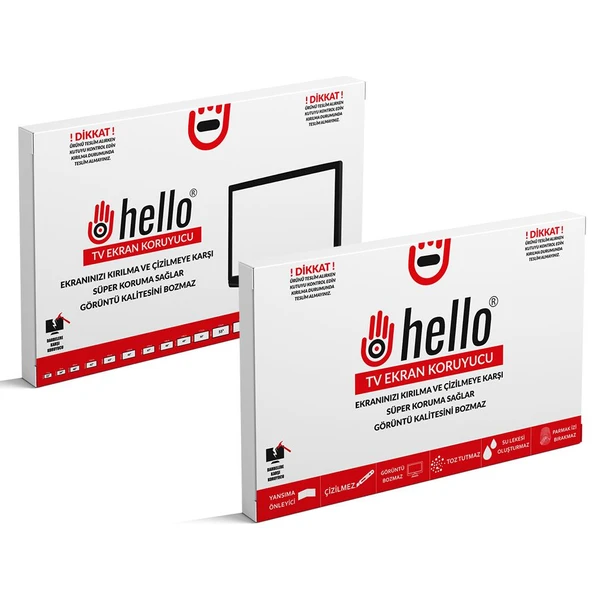 Ayt Hello 46 İnç 116 Ekran Lcd Led Tv Monitör Ekran Koruyucu Kırılmaz Cam - 6
