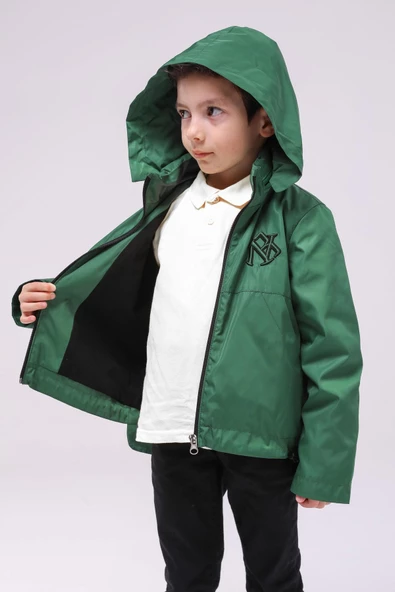Erkek Çocuk Mevsimlik Yağmurluk Ceket 51296 - 3