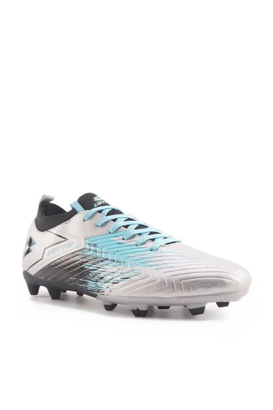 Lotto HYPER FG 4PR 101879906 Erkek Krampon Gümüş A.Mavi 40-45