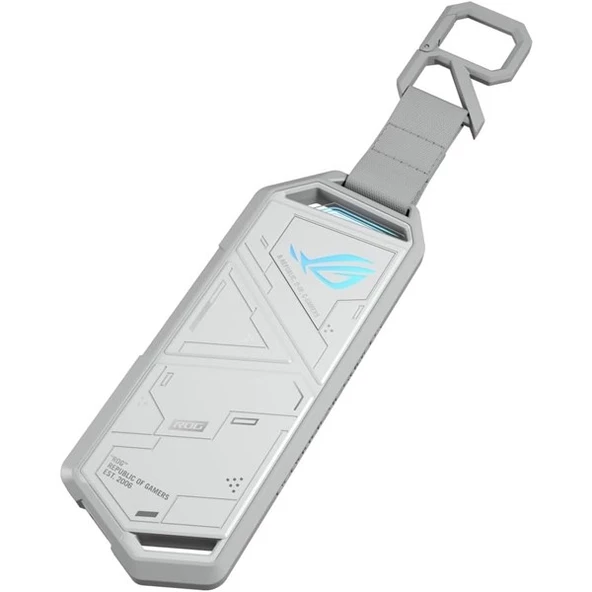 ASUS ROG STRIX ARION M2 NVME DİSK KUTUSU BEYAZ - Resim 3