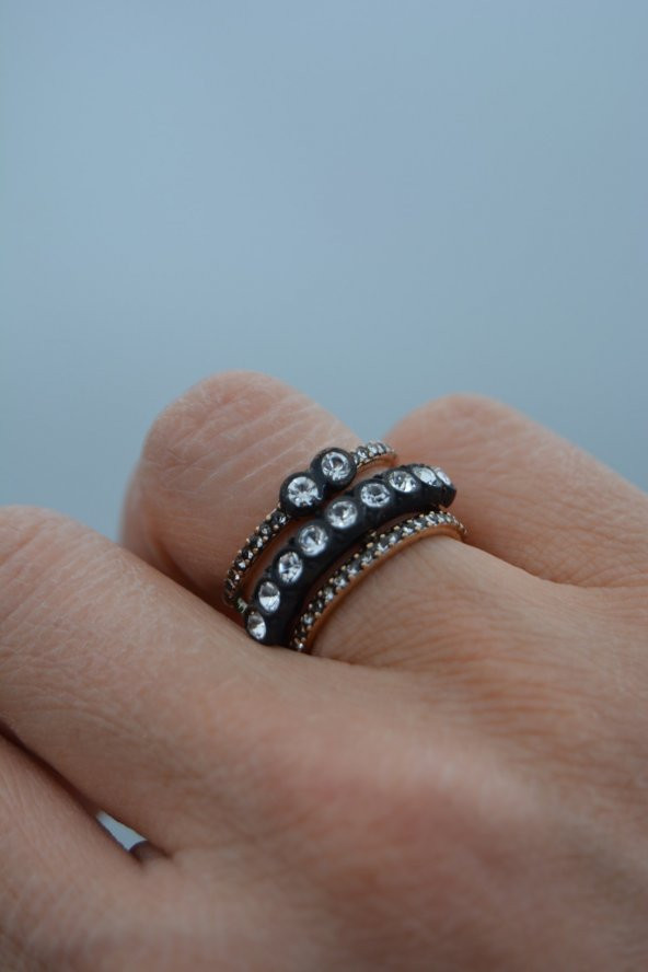 STONEAGE Elmas Montör Model Bronz Zirkon Taşlı Ayarlanabilir Üçlü ürün görseli