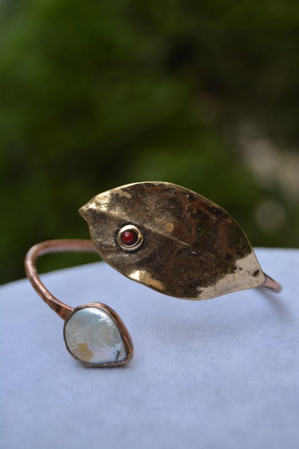 STONEAGE El Yapımı Barok İnci Bayan Bileklik