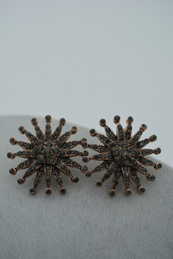 STONEAGE Güneş Bayan Küpe Özel Tasarım - Resim 4