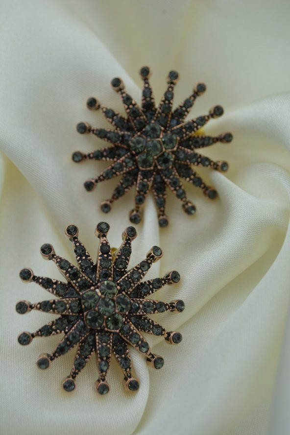 STONEAGE Güneş Bayan Küpe Özel Tasarım - Resim 7