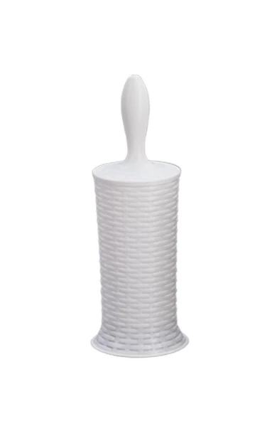 Omnipazar SY-6040 Örgü Desen Wc Tuvalet Fırçası Plastik - 2
