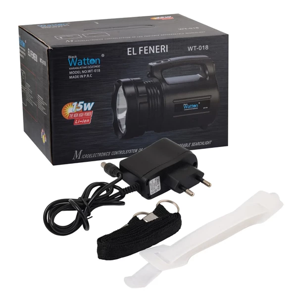 Wt-018 Profesyonel Büyük Avcı Feneri - Resim 3