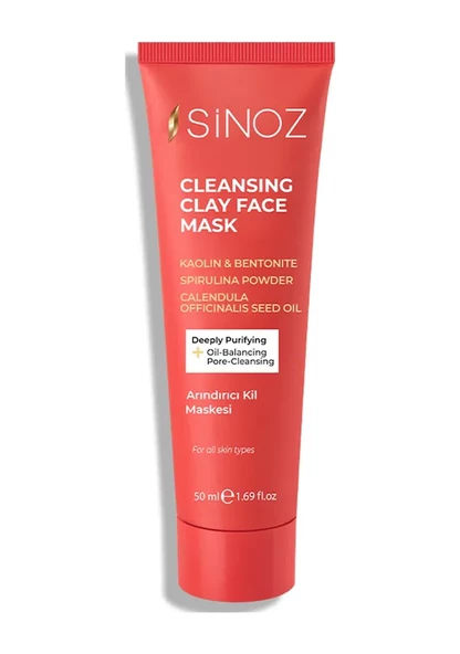 Sinoz Arındırıcı Kil Maskesi 50 Ml - 2