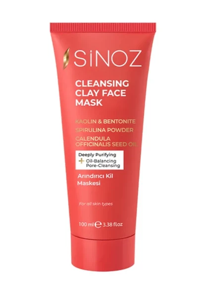 Sinoz Cleansıng Clay Face Mask Arındırıcı Kil Maskesı 100ml - 2